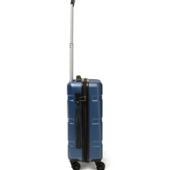 Trolley bagaglio a mano blu in ABS Delsey Paris