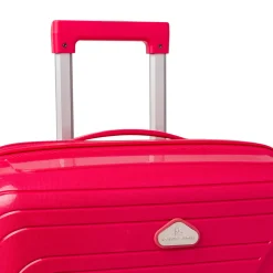Trolley Bagaglio a mano in abs rosso Romeo Gigli