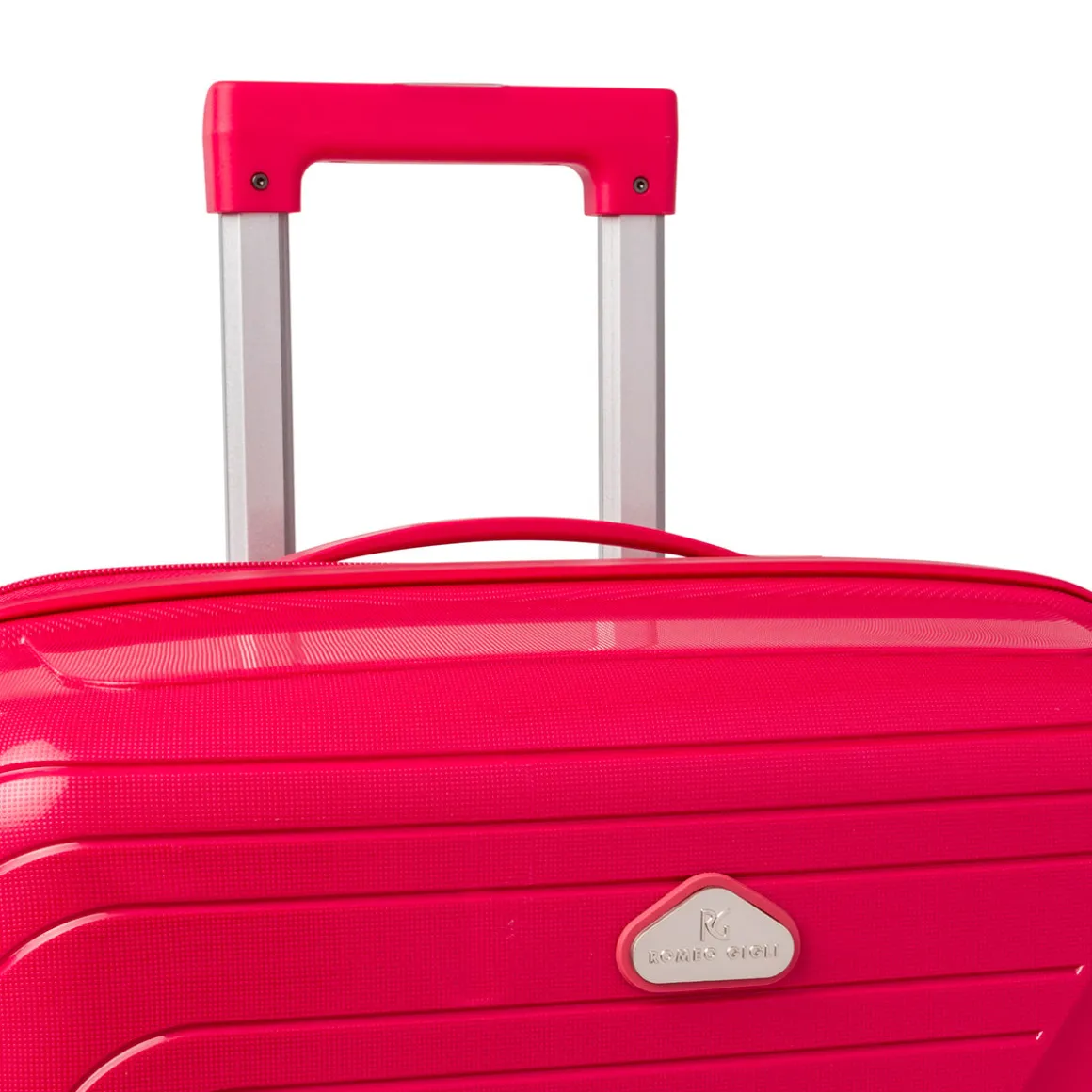 Trolley Bagaglio a mano in abs rosso Romeo Gigli