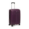 Trolley bagaglio medio viola in ABS Delsey Paris