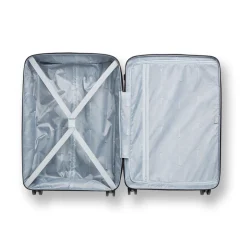 Trolley bagaglio medio viola in ABS Delsey Paris