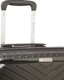 Trolley grande nero rigido in ABS Ciak Roncato Hexa