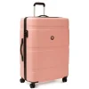 Trolley grande rosa in ABS Delsey Paris