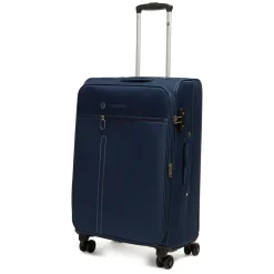 Trolley medio blu navy in tessuto Ciak Roncato