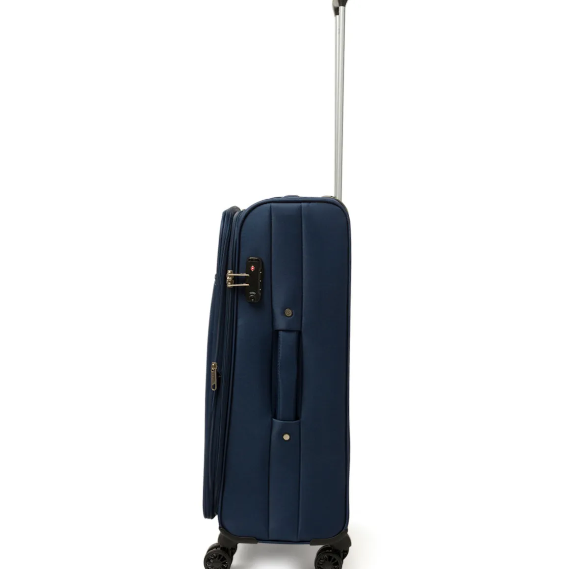 Trolley medio blu navy in tessuto Ciak Roncato