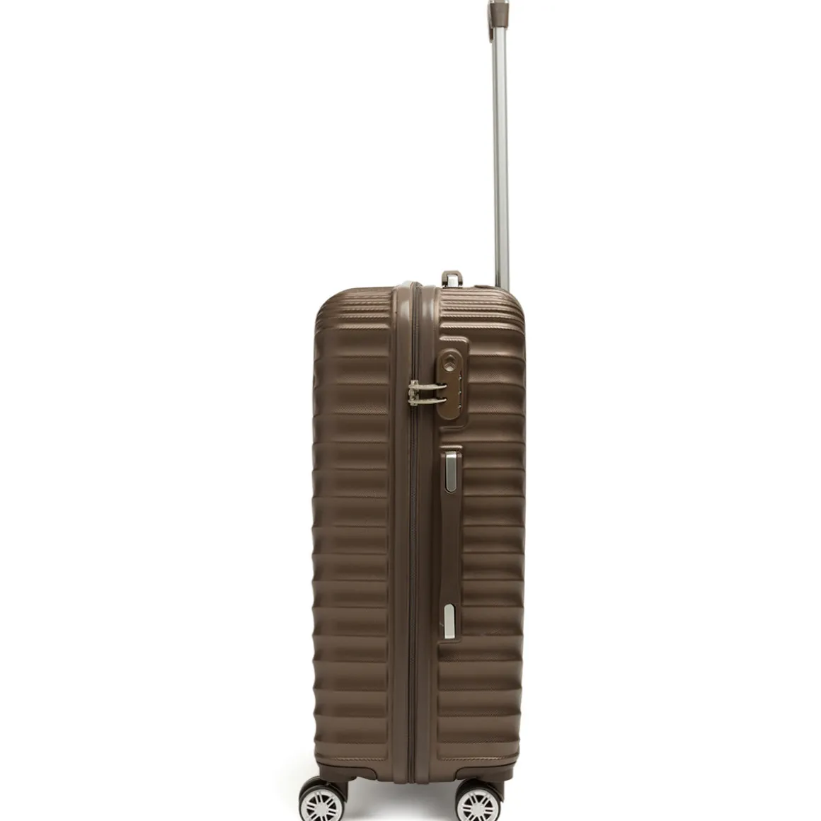 Trolley medio marrone in ABS Romeo Gigli