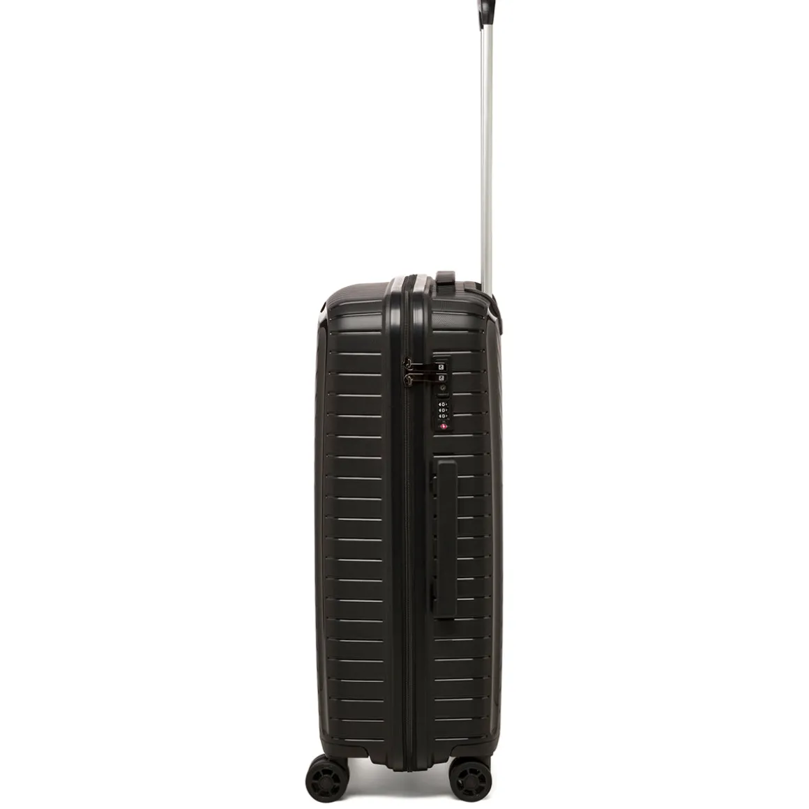 Trolley medio nero rigido in ABS Ciak Roncato Hexa