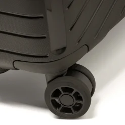 Trolley medio nero rigido in ABS Ciak Roncato Hexa