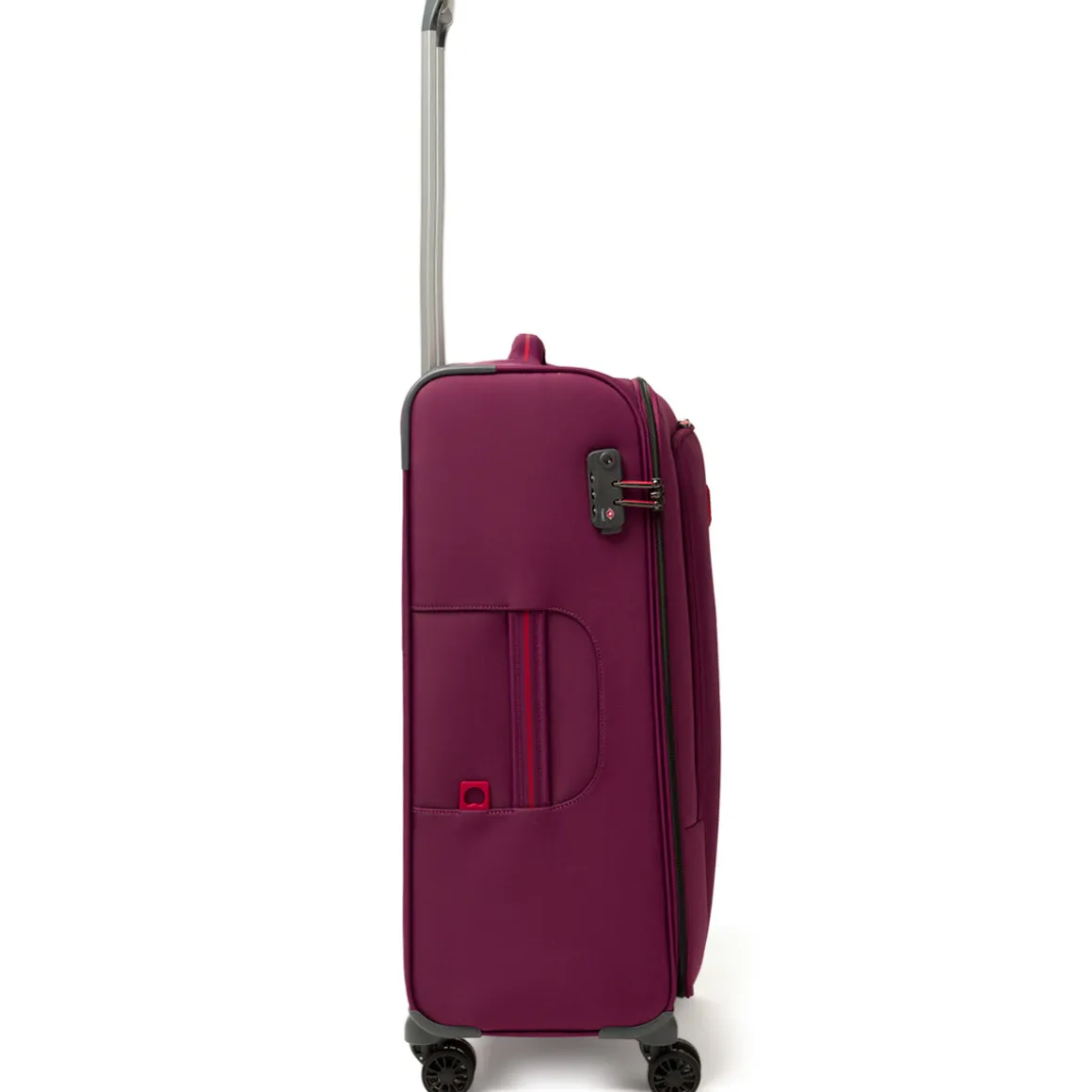 Trolley medio viola in tessuto Delsey Paris