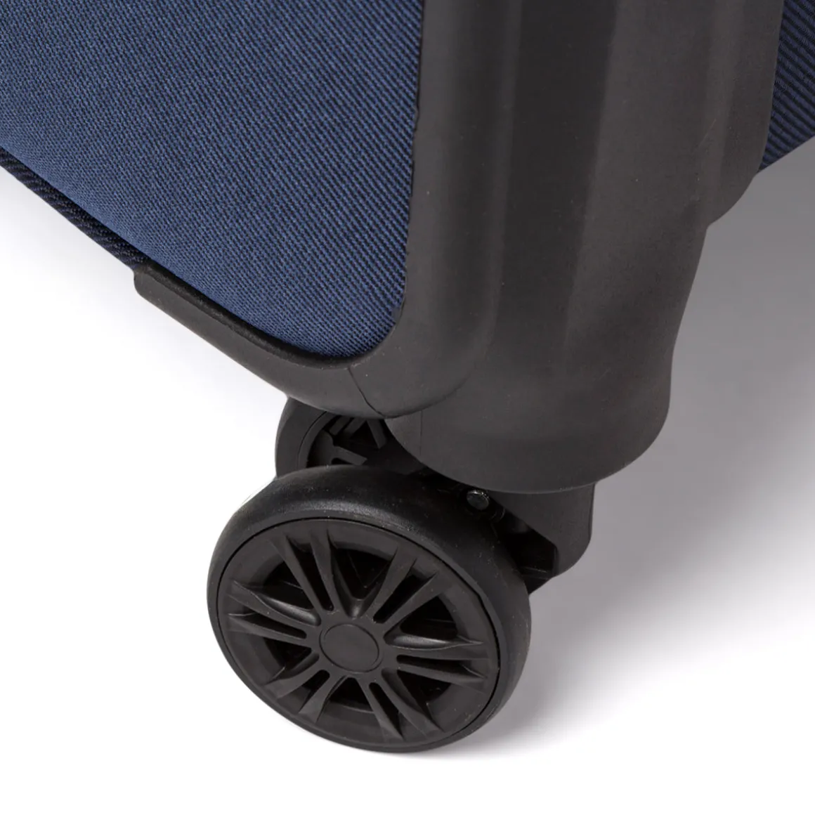 Trolley piccolo blu in tessuto Govago