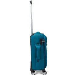Trolley piccolo blu ottanio in tessuto Govago