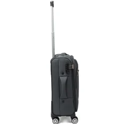 Trolley piccolo grigio antracite in tessuto Govago