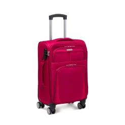 Trolley piccolo rosso in tessuto Govago