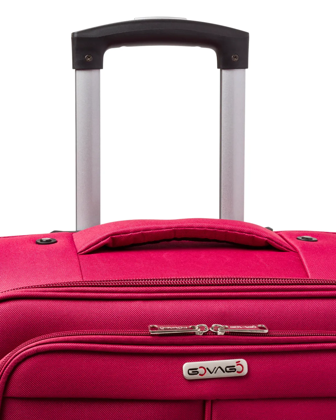 Trolley piccolo rosso in tessuto Govago