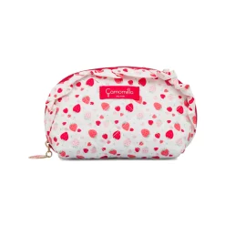 Trousse bianca da Donna con stampa fragola Camomilla Milano