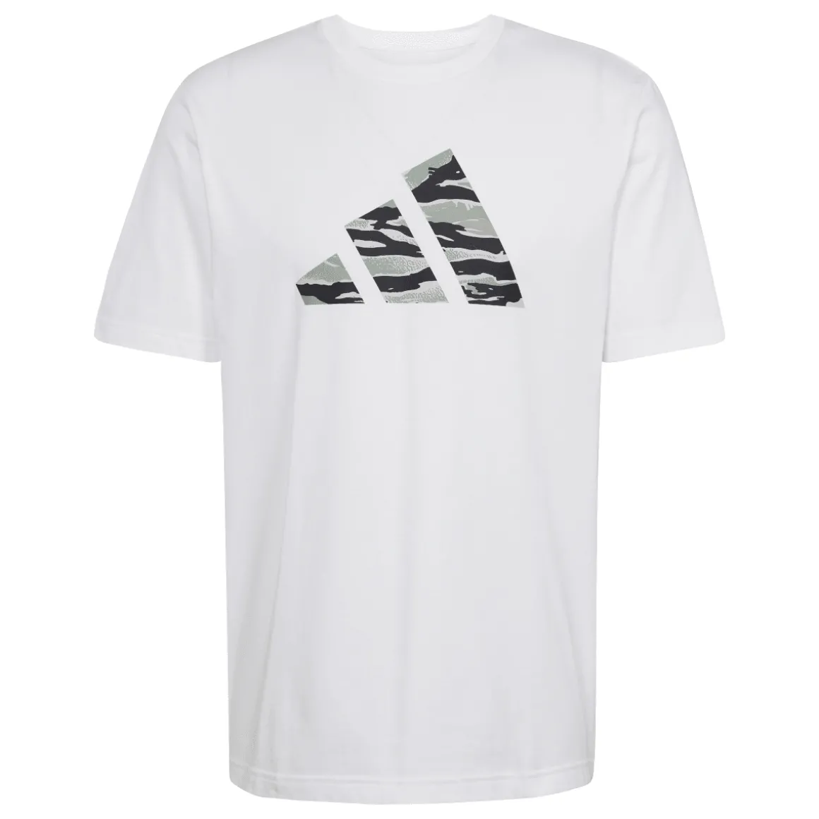 T-shirt Bianca da Uomo con logo camouflage JI6770 M adidas