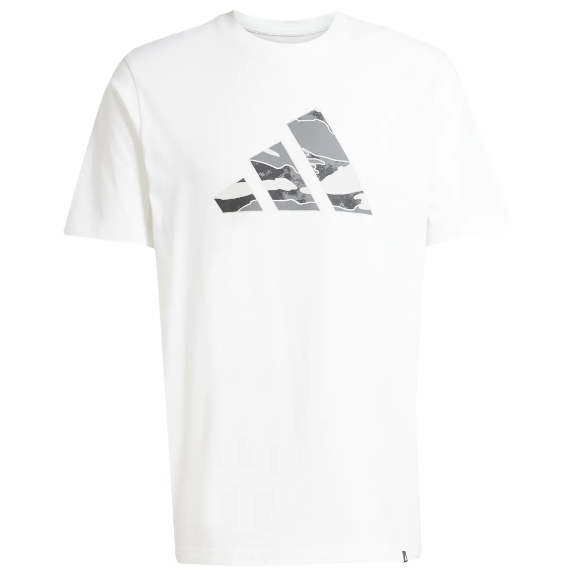 T-shirt bianca da Uomo con logo adidas M CAMO LOGO T