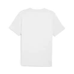 T-shirt bianca da Uomo con logo e grafica No.1 Puma