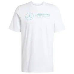 T-shirt da Uomo bianca con logo adidas x Mercedes-AMG Petronas F1 Team
