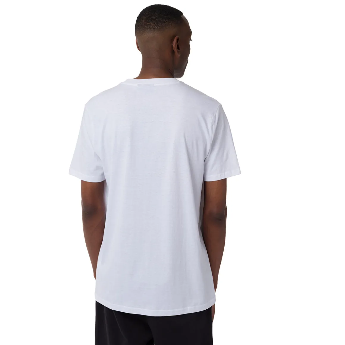 T-shirt da Uomo bianca in Cotone con stampa Squadra Golden State Warrior NBA