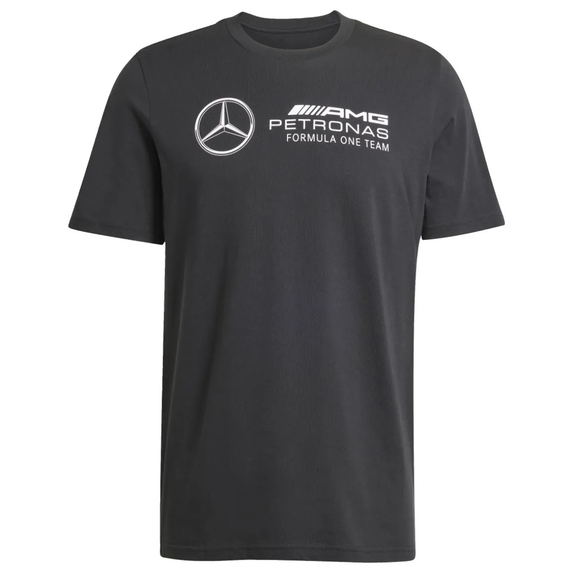 T-shirt da Uomo nera con logo adidas x Mercedes-AMG Petronas F1 Team