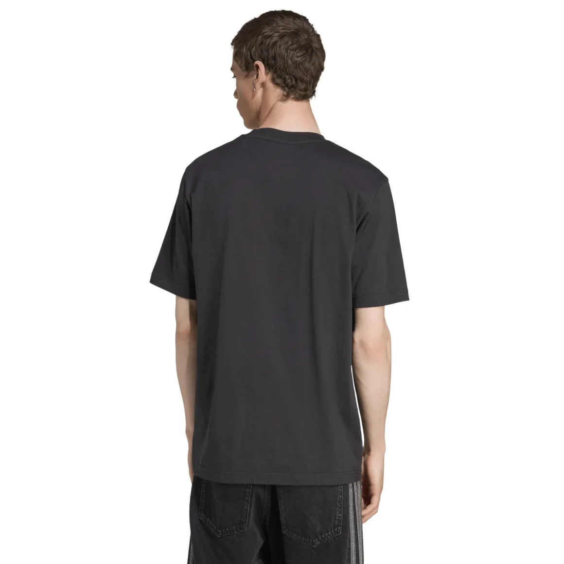 T-shirt da Uomo nera con logo adidas x Mercedes-AMG Petronas F1 Team Kimi Antonelli