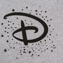 T-shirt grigia da bambina con stampa Disney