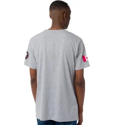 T-Shirt grigia da Uomo con stampa frontale in contrasto Canada Trail