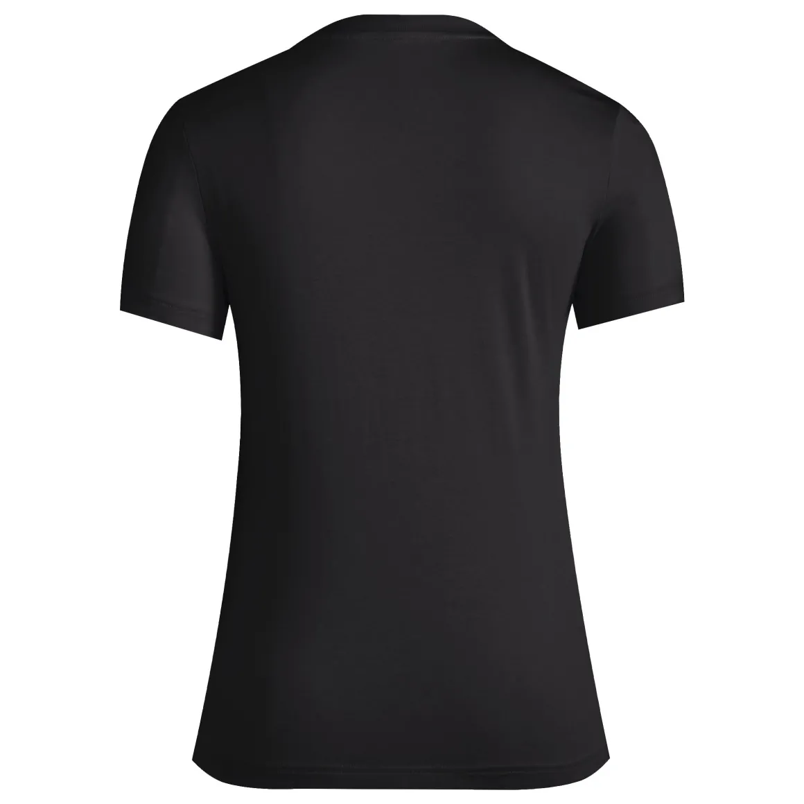 T-shirt nera da donna con logo adidas Essentials Slim Logo