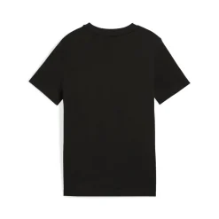 T-shirt nera da Ragazzo con logo Box Tee B Puma