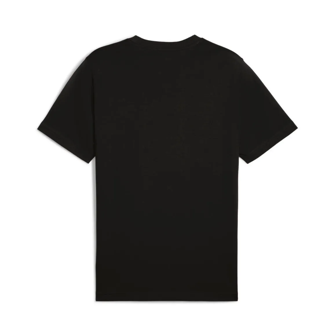 T-shirt nera da Uomo con logo frontale ESS No. 1 Puma