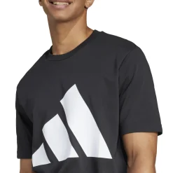 T-shirt nera da Uomo con logo adidas M BL SJ T