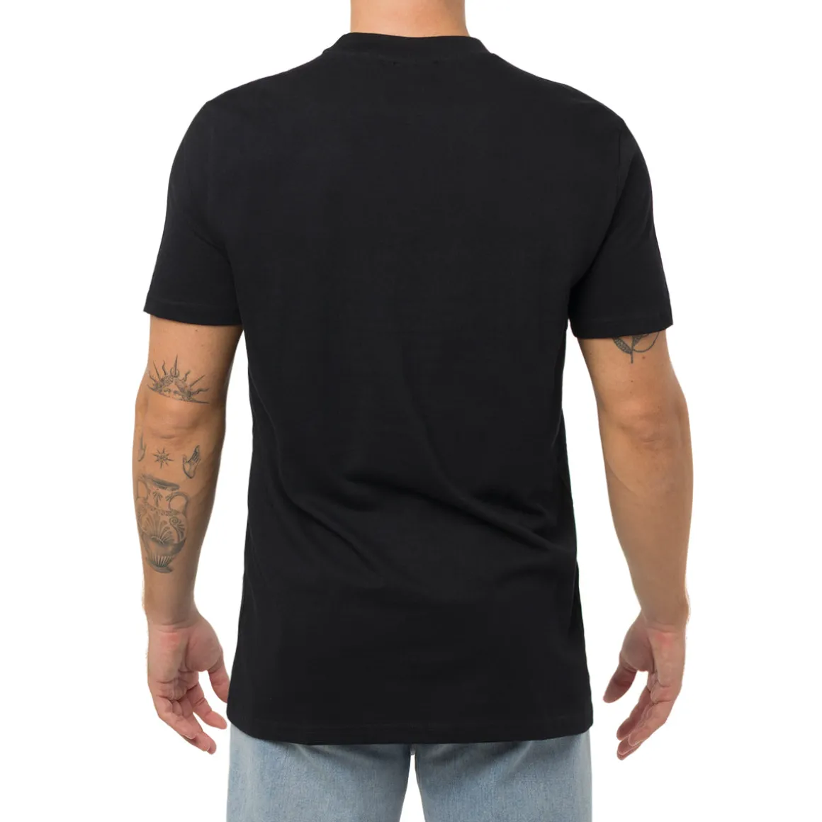 T-Shirt nera da Uomo videogame Nintendo Super Mario