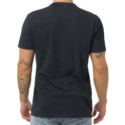 T-Shirt nera Uomo di Pink Floyd The Dark Side of the Moon logo prisma