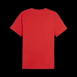T-shirt rossa da uomo Puma x AC Milan Ftblicons