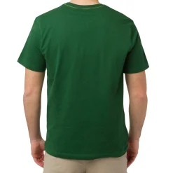 T-shirt Verde scuro da Uomo in cotone con logo Navy Sail