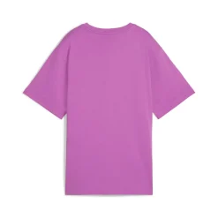 T-shirt viola da Donna con logo GRAPHICS Stacked Puma
