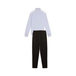 Tuta sportiva nera da Donna con zip Poly Suit Puma