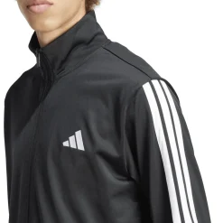 Tuta sportiva nera da Uomo con tre strisce adidas M 3S TR TT TS