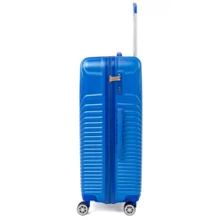 Valigia grande blu con ruote multidirezionali Romeo Gigli Milano