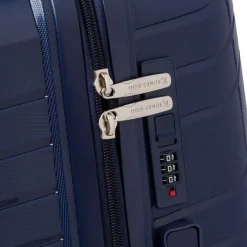 Valigia media in abs blu Romeo Gigli