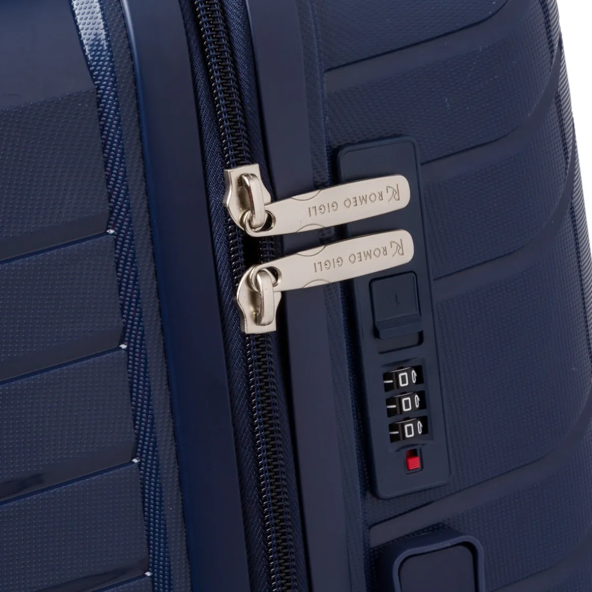 Valigia media in abs blu Romeo Gigli