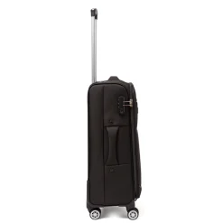 Valigia Trolley medio Nero in tessuto Romeo Gigli