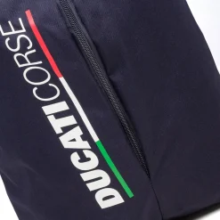 Zainetto blu con logo Ducati Corse
