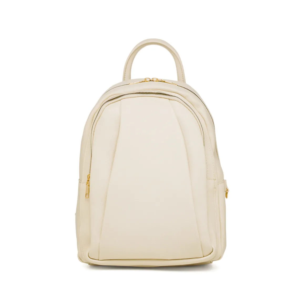 Zaino bianco off-white da Donna con doppio scomprto Lora Ferres