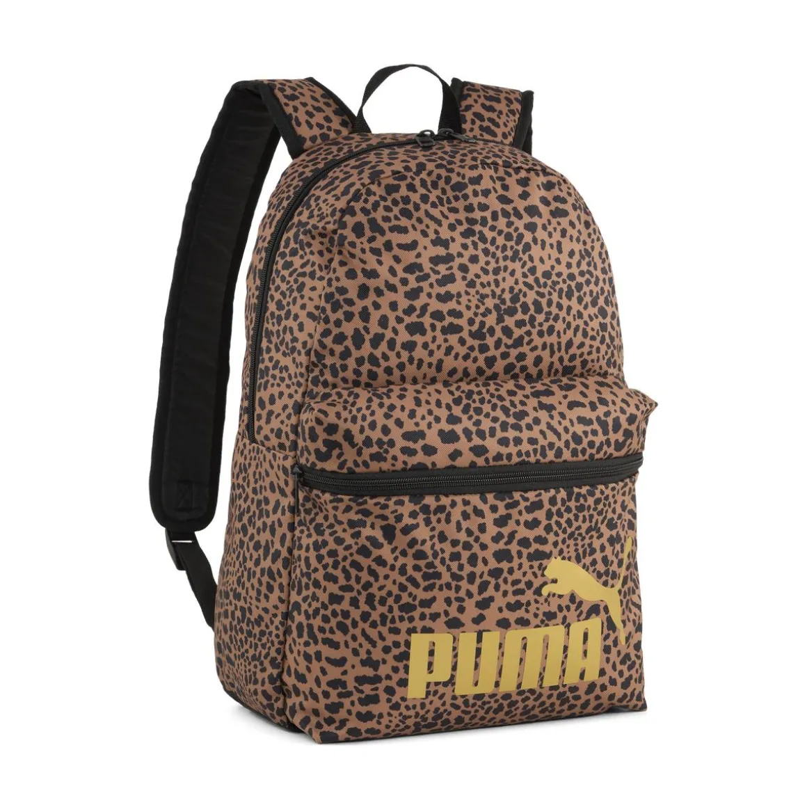 Zaino con fantasia animalier leopardata da Donna Puma