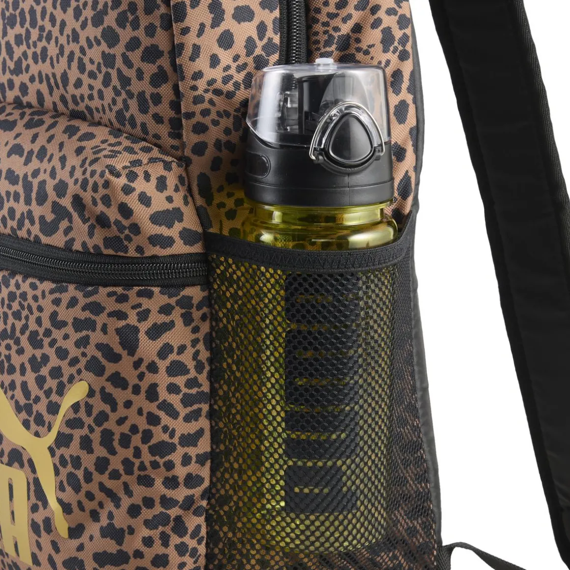 Zaino con fantasia animalier leopardata da Donna Puma