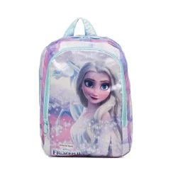 Zaino da scuola medio lilla con stampa Frozen