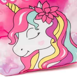 Zaino da scuola piccolo fucsia con unicorno Magic Land