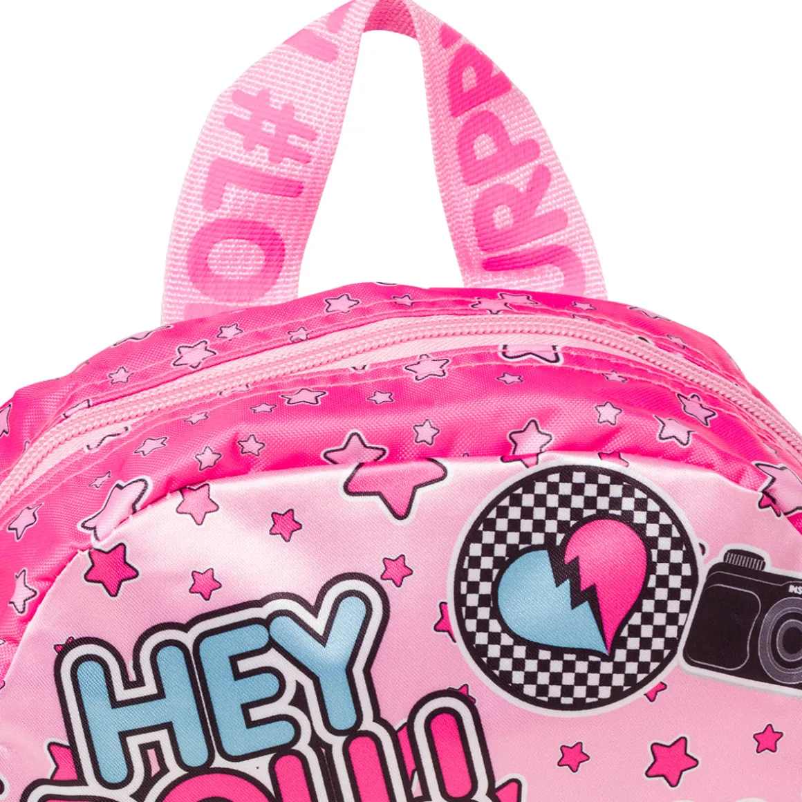Zaino da scuola piccolo rosa con stampa L.O.L. Surprise!